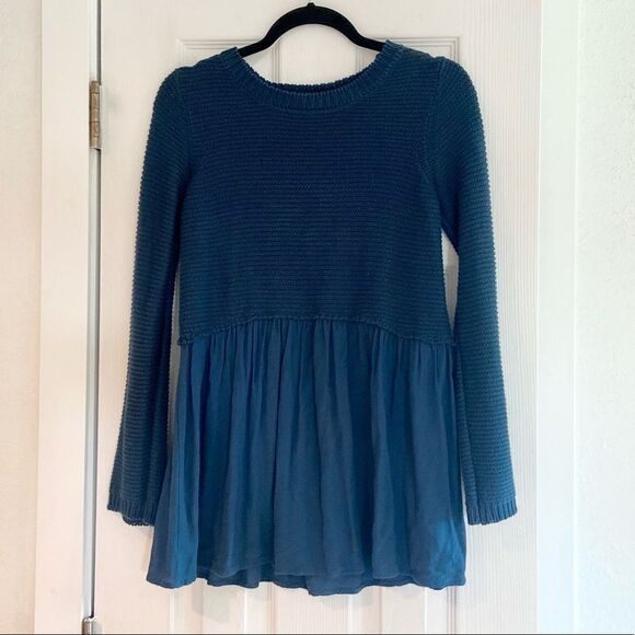 Altar’d State flows blue knit top - Picture 1 of 5